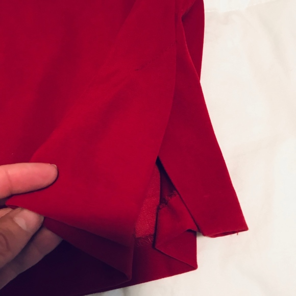 Red mini shirt Size 7 - Picture 2 of 6